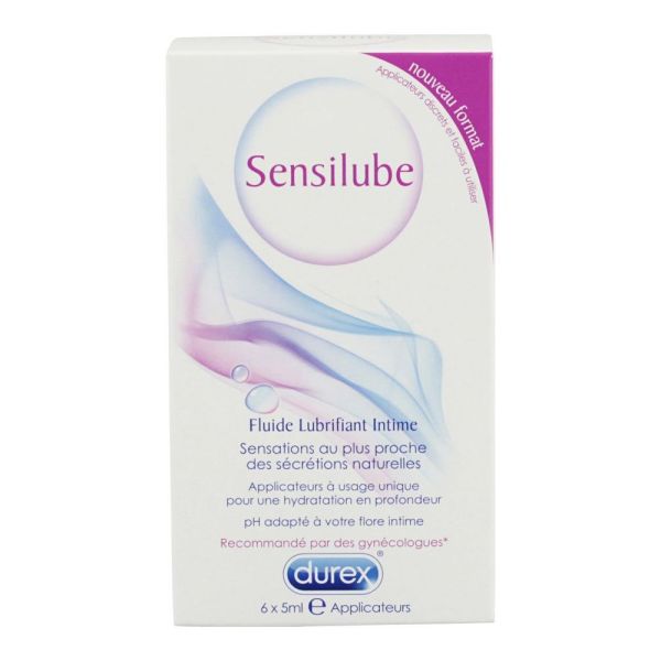 Durex - Sensilube Lubrifiant intime hydratant - 6x5ml