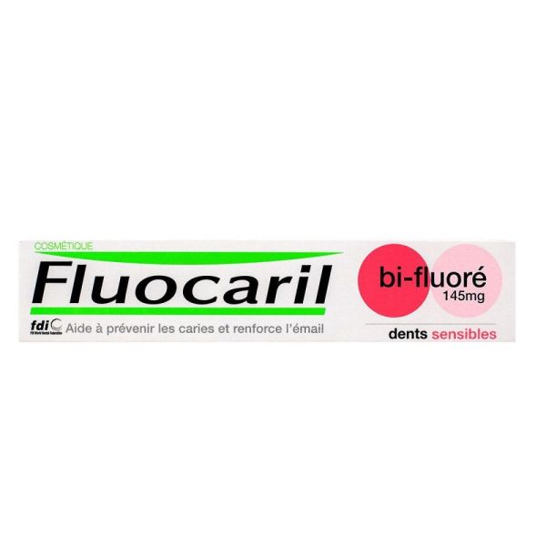 Fluocaril - Dentifrice bi-fluoré 145mg dents sensibles - 75ml