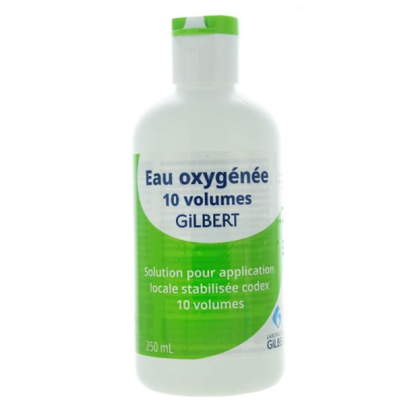 Eau oxygénée 10 volume flacon 250 ml - Direct Médical