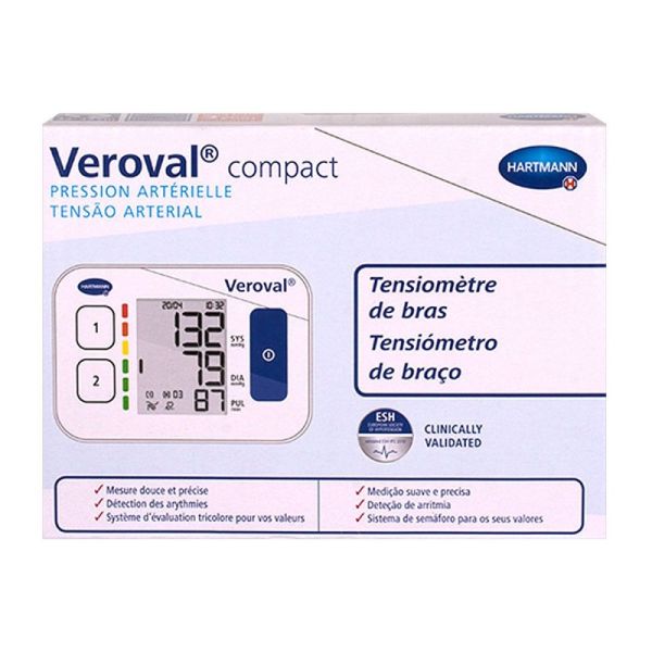 Hartmann -Tensiomètre de bras Veroval compact