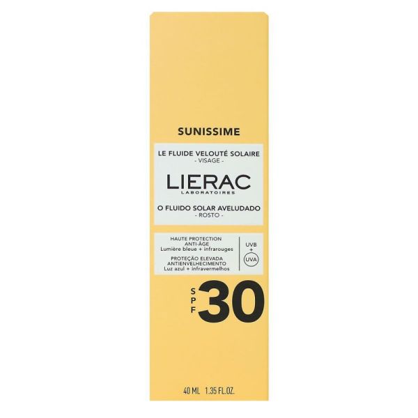 Lierac - Sunisse fluide velouté solaire visage - 40ml
