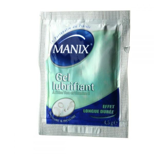 Manix - Gel lubribiant effet longue durée - 3 sachets