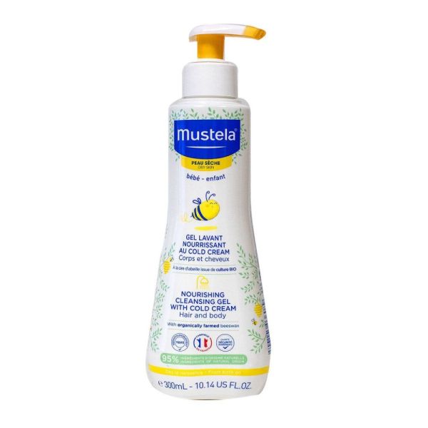 Mustela - Gel lavant nourrissant au cold cream - 300ml