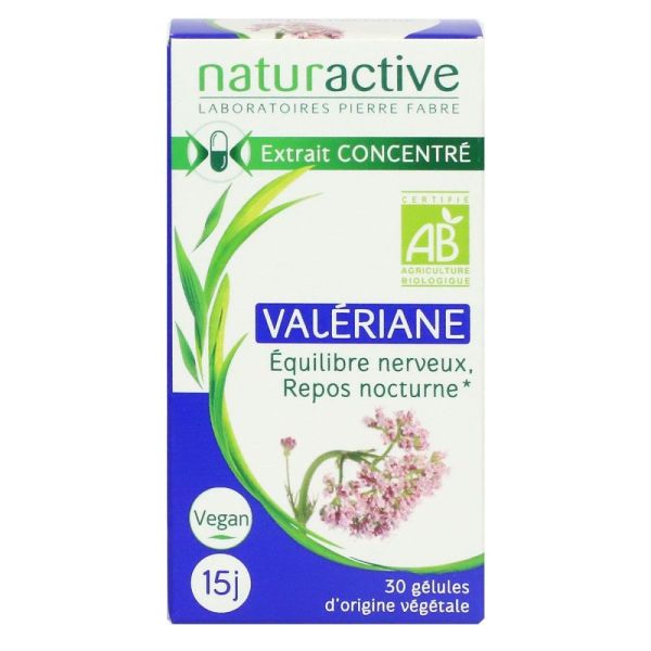 Naturactive - Valériane BIO - 30 gélules