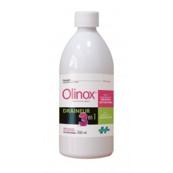 Olinox draineur 3 en 1 goût citron - 500ml