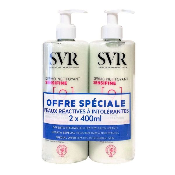 Svr - Duo Sensifine - Dermo nettoyant - 2X400Ml