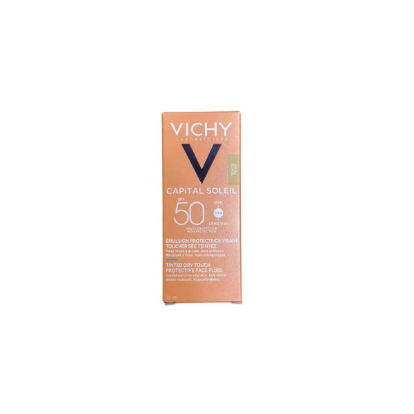 Vichy - Idéal soleil bb emulsion toucher sec teintée Spf 50 -  50ml