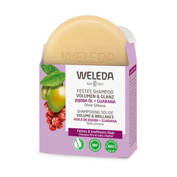 Weleda - Shampooing solide volume & brillance - 50g