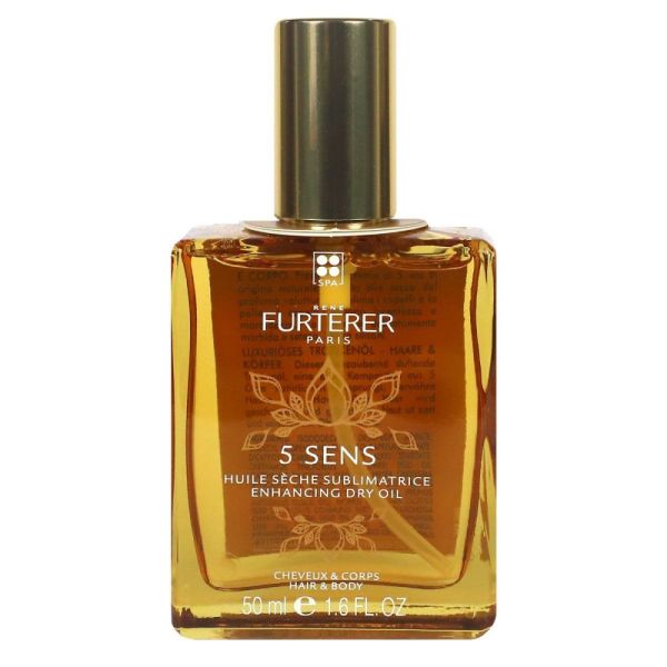 René furterer - 5 sens huile sèche sublimatrice - 50ml