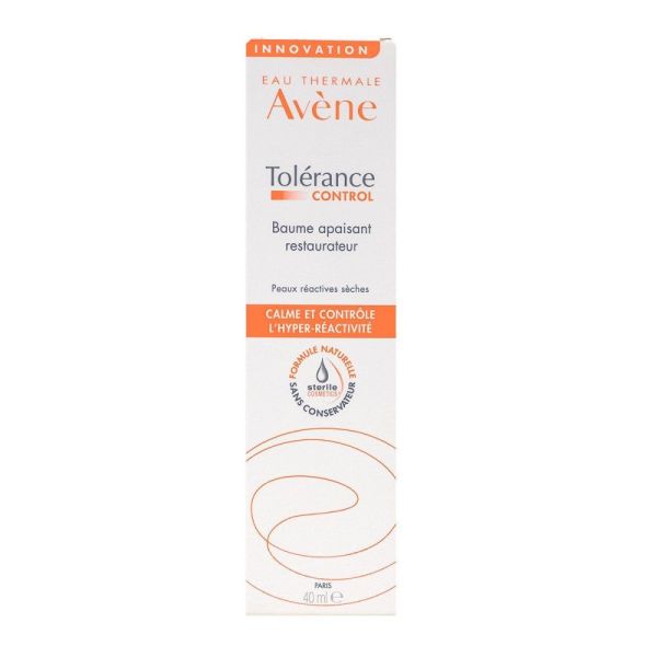 Avène - Tolérance control baume apaisant restaurateur - 40ml