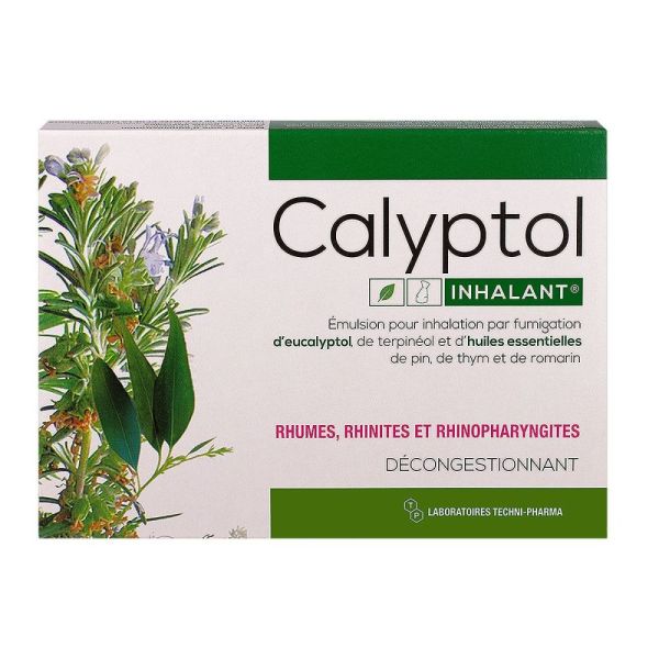 Calyptol Inhalant - 10 ampoules de 5ml