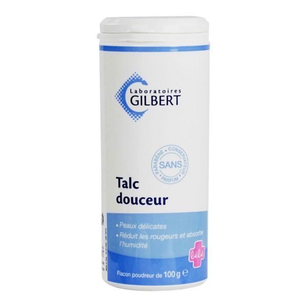 Gilbert - Talc douceur - 100 g