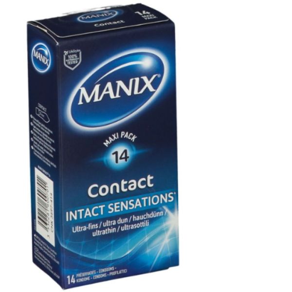 Manix - Contact Préservatifs 14 préservatifs