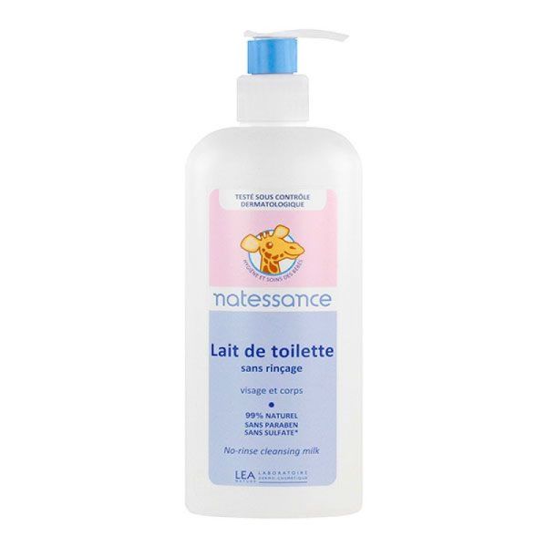 Natessance bébé - Lait de toilette sans rinçage - 400 ml