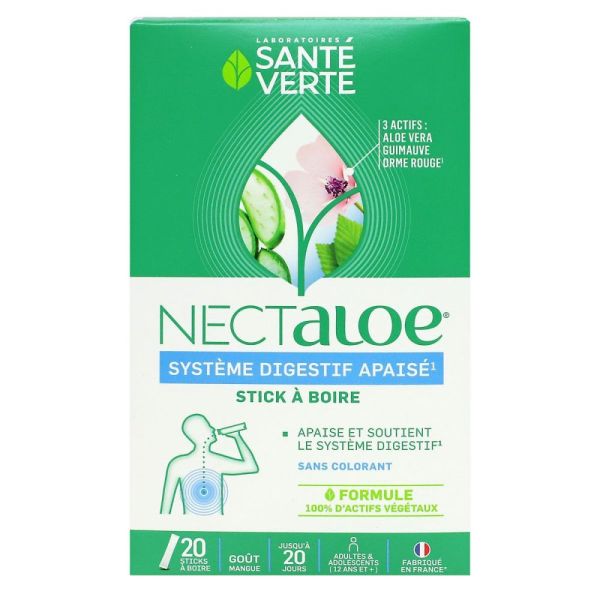 Nectaloe - Stick à boire - 20 sticks