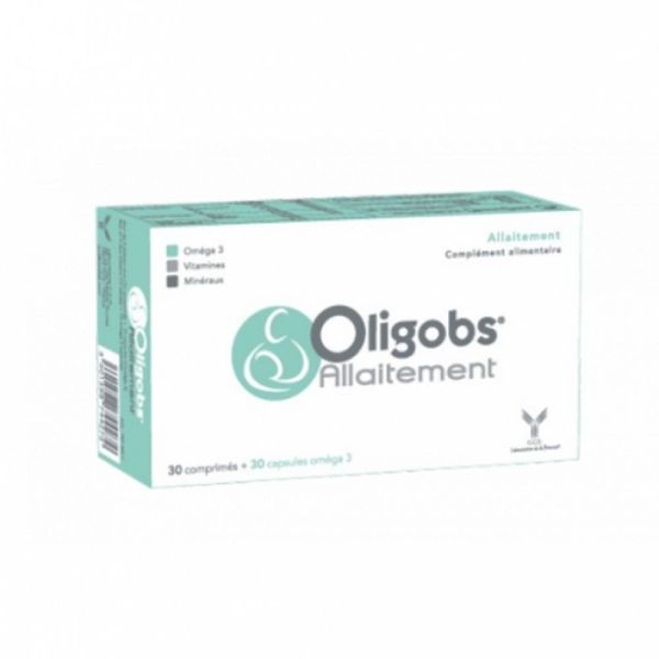 Oligobs - Allaitement - 30 Comprimés + 30 Capsules