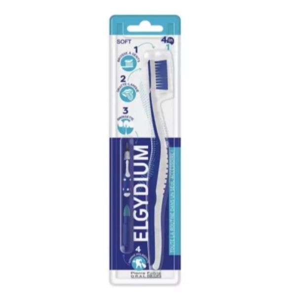 Pierre fabre - Elgydium Brosse à dents 4 IN 1 Souple