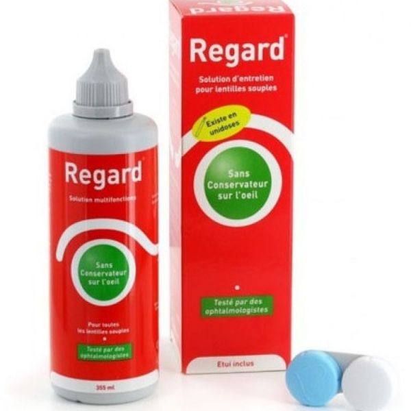 Regard - Solution d'entretien pour lentilles souples - 355ml