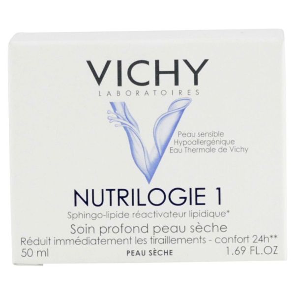 Vichy - Nutrilogie 1 soin profond peau sèche - 50ml