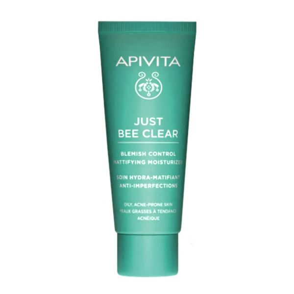 Apivita - Just Bee Clear soin hydra matifiant anti imperfections - 40ml