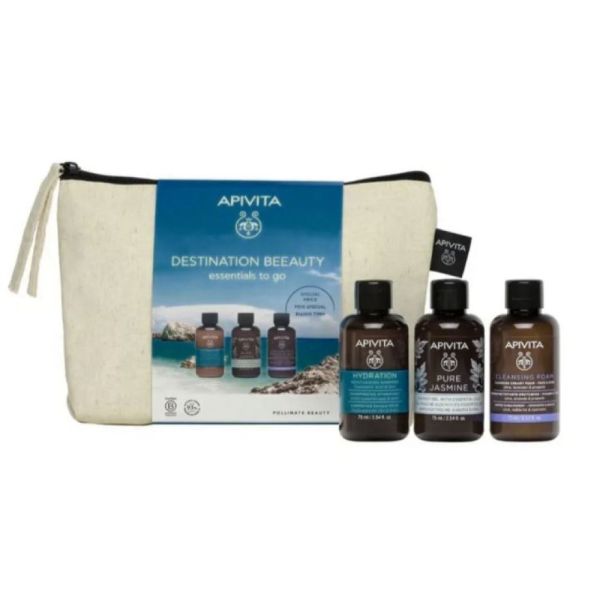 Apivita - Trousse destination beauty essentials to go