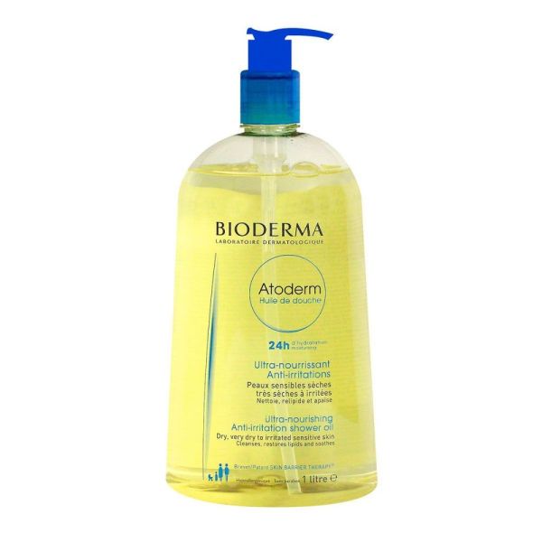 Bioderma Atoderm Huile de douche ultra nourrissant 1L