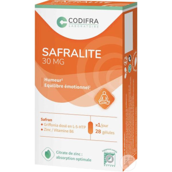 Codifra - Safralite 30mg - 28 gélules