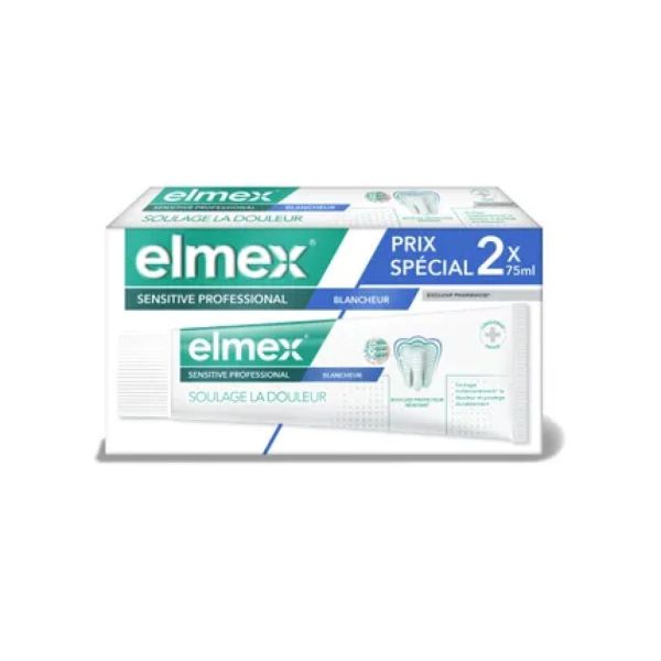 Elmex - Sensitive Professional Blancheur - 2 x 75 ml