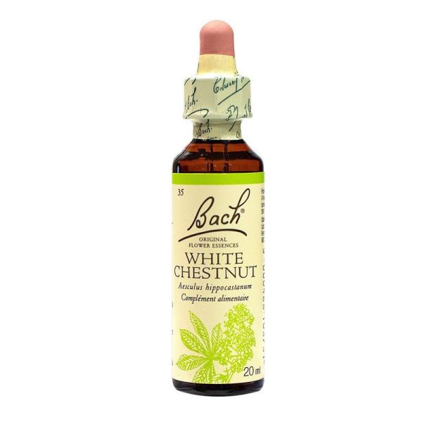 Fleurs de Bach Original - White chestnut Marronnier blanc - 20ml