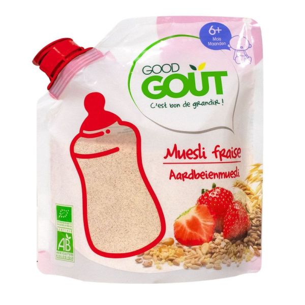 Good Goût - Muesli fraise dès 8 mois - 200 g