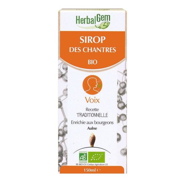 HerbalGem - Sirop des chantres Bio - 150ml