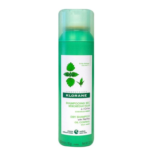 Klorane - Shampooing sec à l'ortie séboréducteur - 150ml