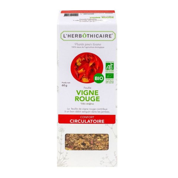 L'herbôthicaire -  Tisane Vigne Rouge - 60g