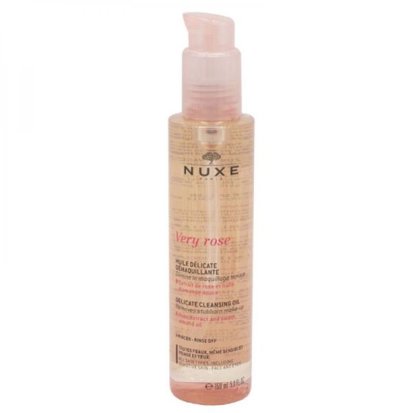 Nuxe Very Rose - Huile délicate démaquillante - 150ml