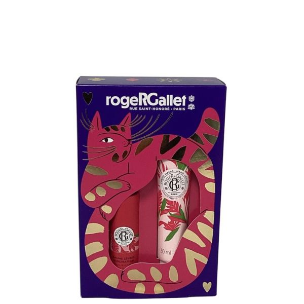 Roger & gallet - Coffret Coffret Duo Gingembre Rouge Baume Lèvres + Crème Mains - 30 ml + 3,5 g