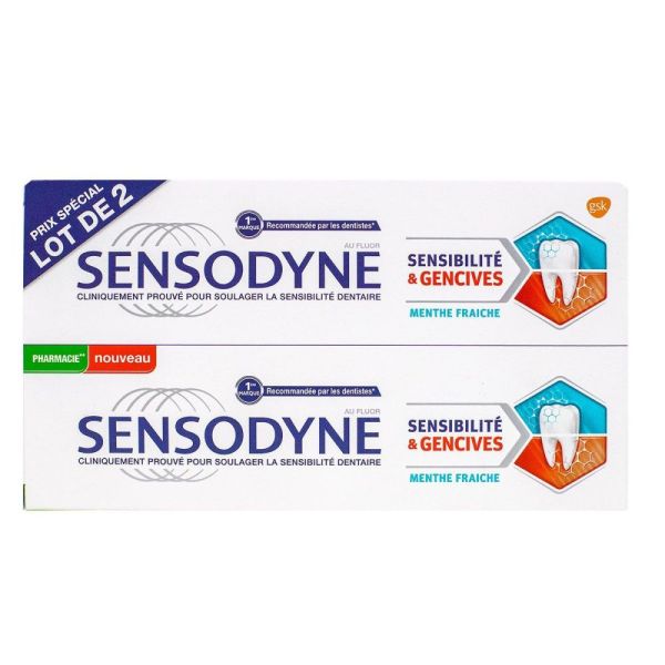Sensodyne - Dentifrice Sensibilité & Gencives