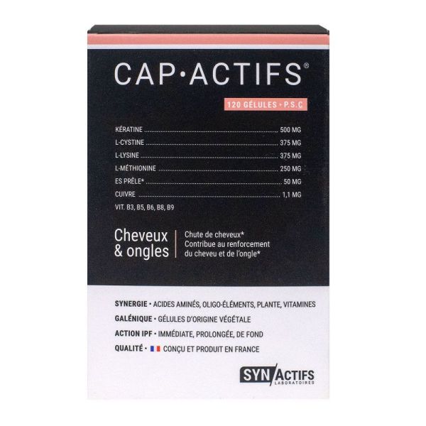 SYNActifs - CAPActifs - 120 gélules d'origine végétale