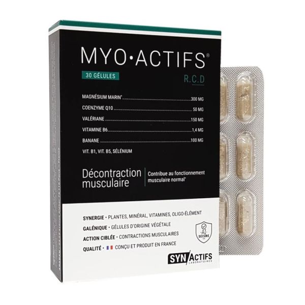Synactifs - MyoActifs - 30 Gélules