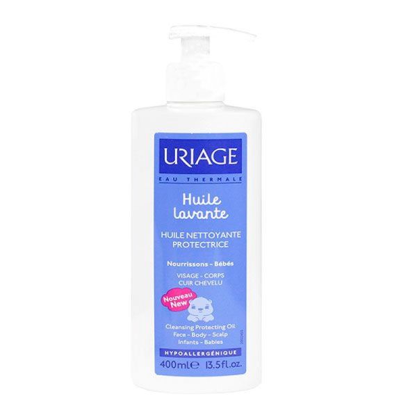 Uriage - Huile lavante bébé - 400 ml