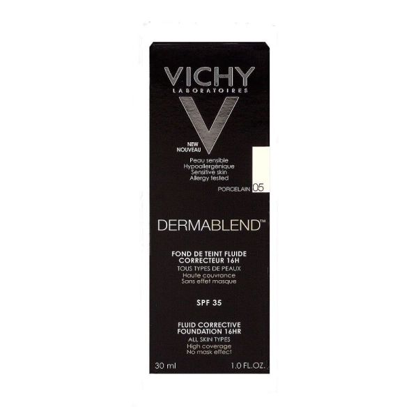 Vichy Dermablend Fond de Teint Fluide Correcteur 16h - 30ml