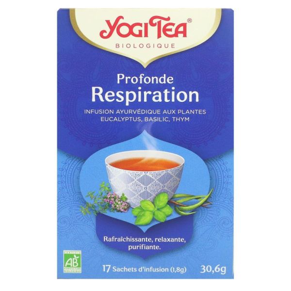Yogi Tea - Profonde respiration 17 sachets - 30.6g