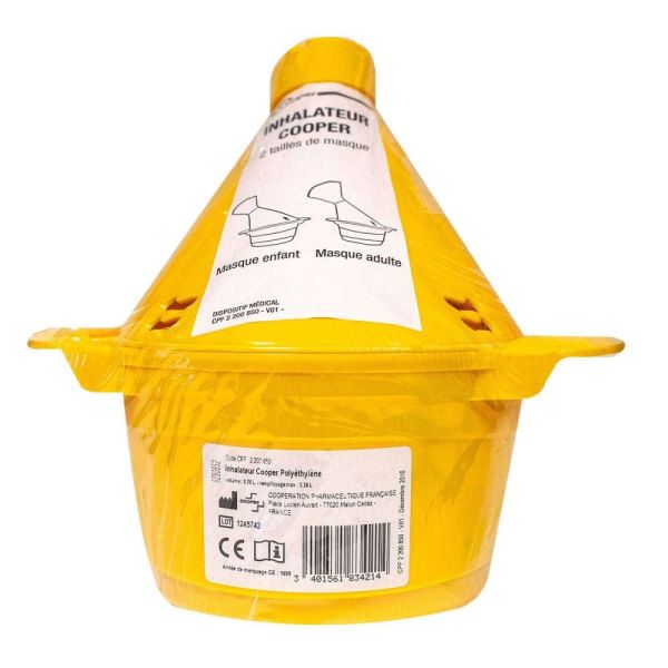 Cooper - Inhalateur Polyéthylène en Plastique