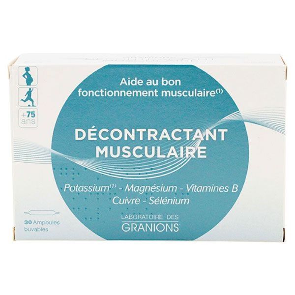 Décontractant Musculaire - 30 ampoules