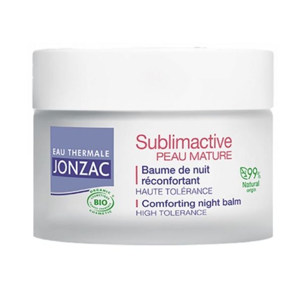 Jonzac Eau Thermale - Sublimactive Peau Mature Baume de Nuit Réconfortant - 50mL