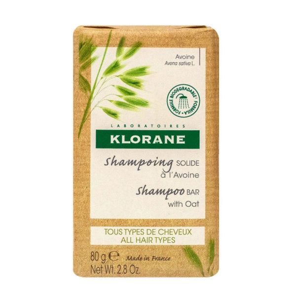 Klorane - Shampooing solide à l'avoine 80g