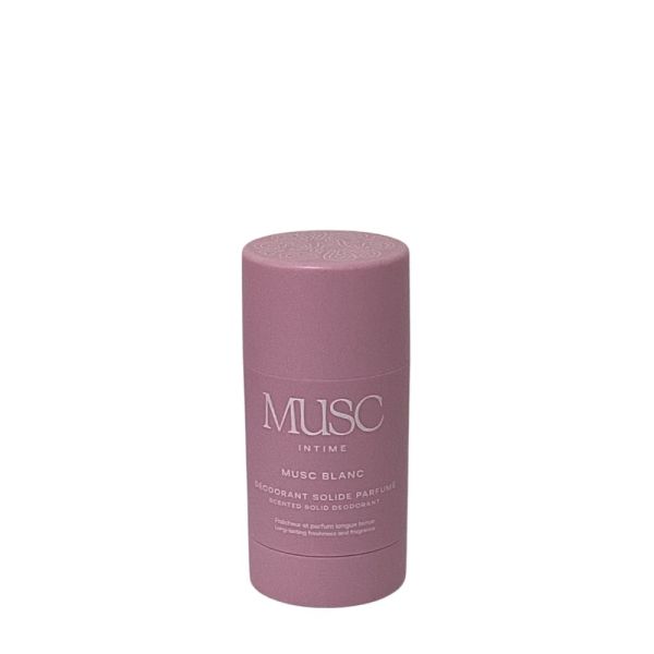 Musc Intime - Déodorant solide parfumé Musc Blanc - 50g