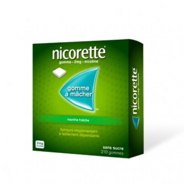 Nicorette - Menthe Fraîche 2mg -  gommes