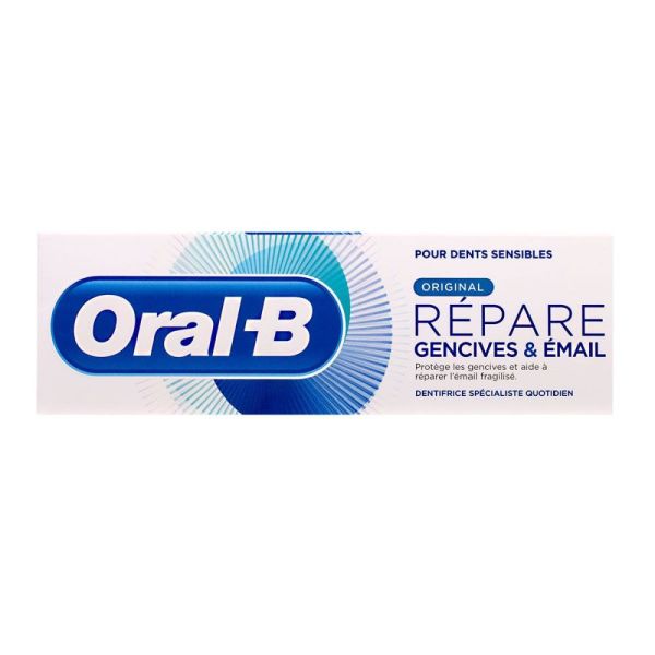 Oral-B - Dentifrice Original Répare gencives & émail - 75 ml