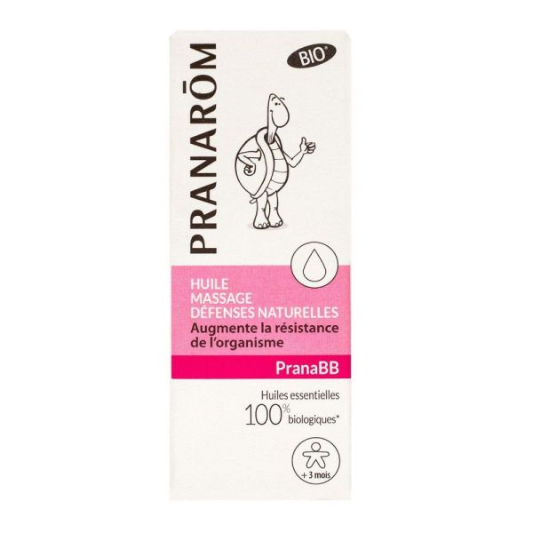 Pranarom - Huile massage Défenses naturelles - 10ml