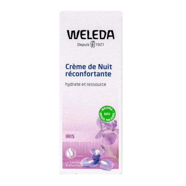 Weleda - Crème de nuit Hydratante Iris - 30Ml